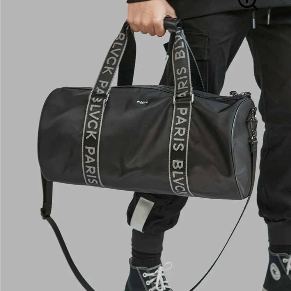 NWOT BLVCK Paris Nylon Duffle Bag with Original Dustbag